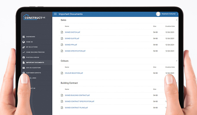 Constructive Software Portal documents module