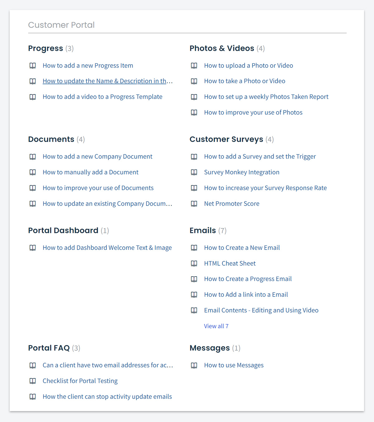 Constructive Support Portal Overview - Building Insights